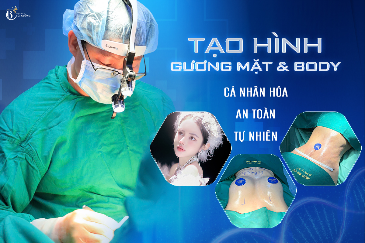 Ths.BS Bùi Văn Cường: Chuyên gia tạo hình thẩm mỹ toàn diện gương mặt & vóc dáng