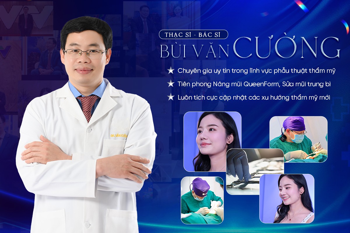 Ths.BS Bùi Văn Cường chia sẻ trên VTV về xu hướng nâng mũi hiện đại